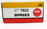 10  BPR6ES NGK Spark Plugs