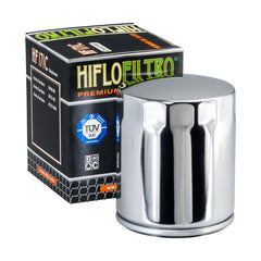 HiFlo HF171 Chrome Oil Filter