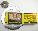 AG100 Yamaha  Chain and Sprocket set