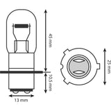 12V 35/35W 3Pin Halogen Headlight Bulb