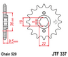 Honda JTF337.13  13T  Front Sprocket