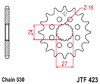 JTF423.18  18T  Front Sprocket