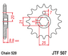 JTF507.13 Husqvarna, Kawasaki Front Sprocket