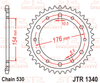 JTR1340.43 Honda ; 43T Rear Sprocket