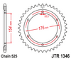 JTR1346.43 Honda 43T Rear Sprocket