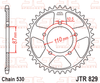 JTR829.47 Suzuki ; 47T Rear Sprocket