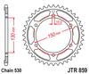 JTR859.43  Rear Sprocket
