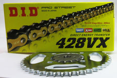 CT185  DID428VX  GOLD Chain and Sprocket Set