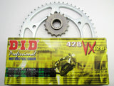 CB125E  DID VX GOLD Chain and Sprocket Set Chain