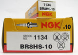 10 BR8HS-10 NGK Spark Plugs