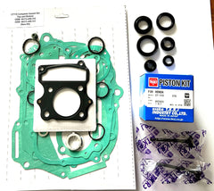 CT110 Gasket Kit, Oil Seal Kit, Piston Kit, Valves