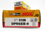 10  DPR6EB-9 NGK Spark Plugs