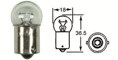 2 x HL1623B - INDICATOR BULB SMALL HEAD 12V 21W BA15S