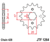 CB125E  DID VX Black Chain and Sprocket Set Chain