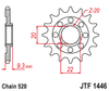 JTF1446.14SC   JT 14T SC Front Sprocket