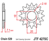 Suzuki RM125, RMZ250,  13T SC Front Sprocket