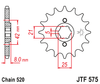 Yamaha FZR400  16T Front Sprocket