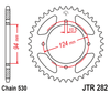 Honda CB550 37T JT Rear Sprocket