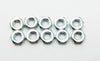 6mm Hex Nuts Pack of Ten