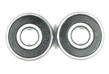 4 x NSK 6000 Front  and Rear Wheel Bearing  2RS