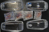 Suzuki Set of Four GSX1000R, GSK750R, GSX600R Clear Indicator Lens Plus Amber Bulbs