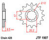 KTM 85SX, 85XC, 2004-2018 Chain and Sprocket Set