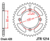 CRF80 2004-2013 MaxTop 420D Chain and Sprocket Set