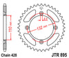 KTM 85SX, 85XC, 2004-2018 Chain and Sprocket Set