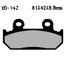 Vesrah VD-142JL Brake Pads